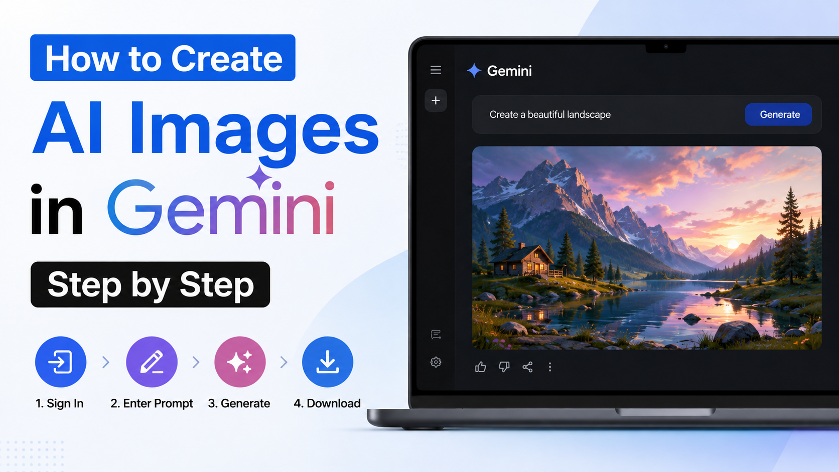 How to Create AI Images in Gemini Step by Step