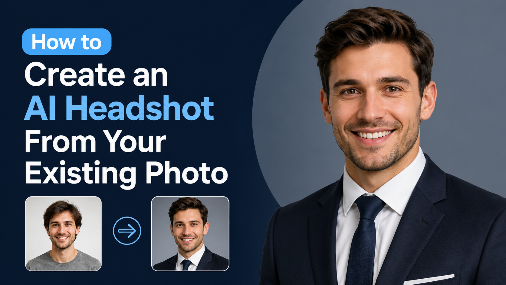 How to Create an AI Headshot From Your Existing Photo