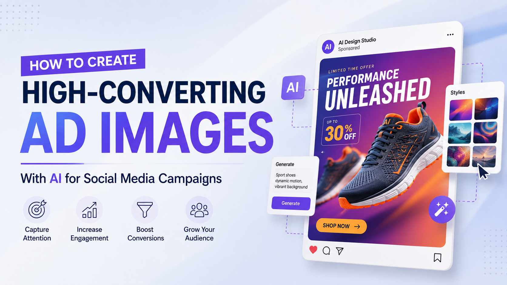 How to Create High-Converting Ad Images With AI for Social Media Campaigns