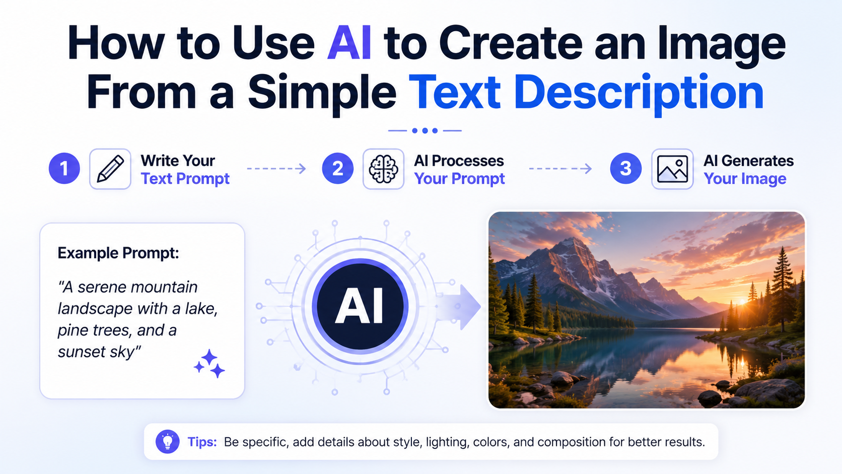 How to Use AI to Create an Image From a Simple Text Description
