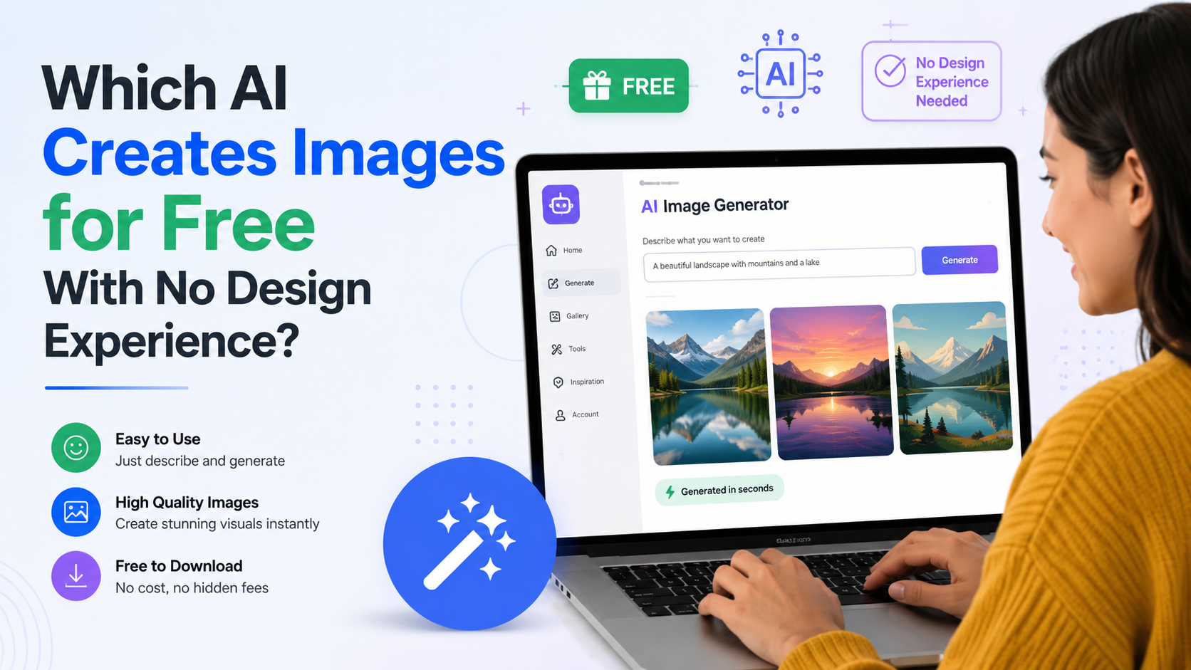 Which AI Creates Images for Free With No Design Experience?